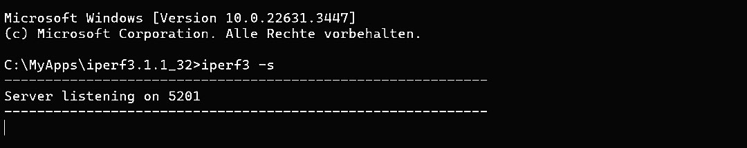 rar4000 iperf server eg 1