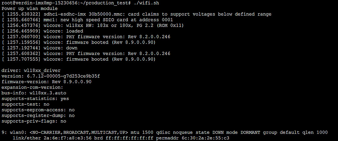 rar4000 wlan module script eg